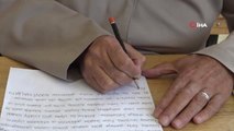 70'inde okuma yazma öğrenen Aliye Kupal'ın en büyük hayali Cumhurbaşkanı Erdoğan'a mektup yazmak