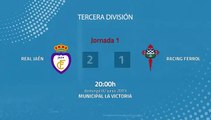 Resumen partido entre Real Jaén y Racing Ferrol Jornada 1 Tercera División - Play Offs Ascenso