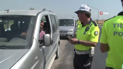 Polis ve jandarmadan trafik denetimi