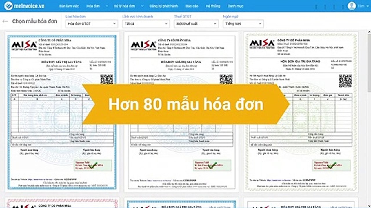 meInvoice Phim giới thiệu phần mềm hóa đơn điện tử