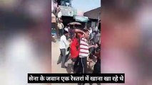 Baghpat  Viral Video, बागपत में दो आर्मी जवानों को दौड़ा-दौड़ाकर जमकर पीटा
