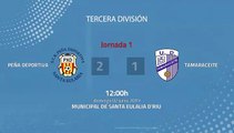 Resumen partido entre Peña Deportiva y Tamaraceite Jornada 1 Tercera División - Play Offs Ascenso