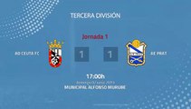 Resumen partido entre AD Ceuta FC y AE Prat Jornada 1 Tercera División - Play Offs Ascenso