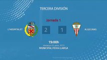 Resumen partido entre L´Hospitalet y Algeciras Jornada 1 Tercera División - Play Offs Ascenso