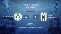 Resumen partido entre Plaza Colonia y Racing Montevideo Jornada 15 Apertura Uruguay