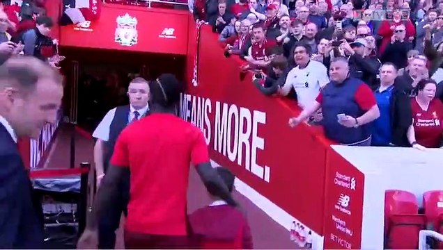 Mecca goal saw Mohammed Salah and his daughter in the English Premier League