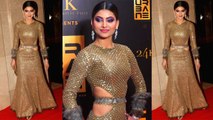 Urvashi Rautela looks super hot in shimmery dress at Urbane awards; Watch video | FilmiBeat