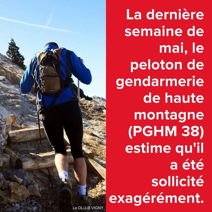 En moins d'une minute : quand des imprudents sollicitent le secours en montagne