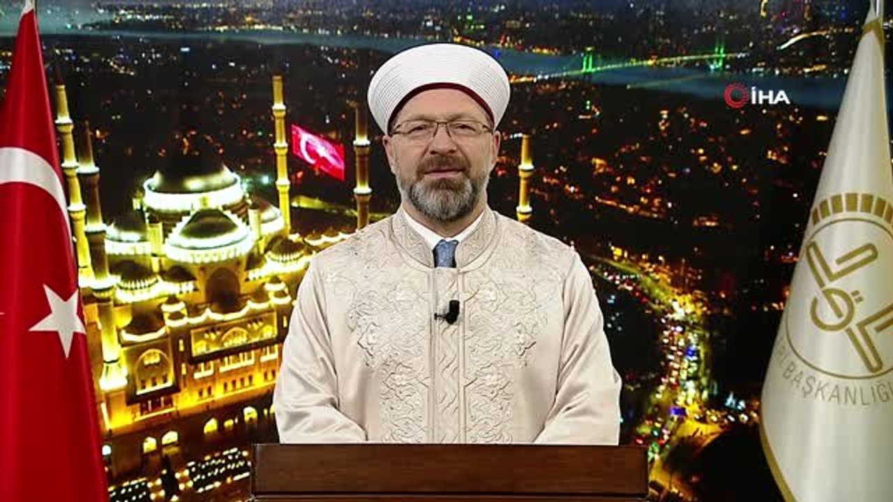 Diyanet İşleri Başkanı Erbaş'tan Ramazan Bayramı mesajı