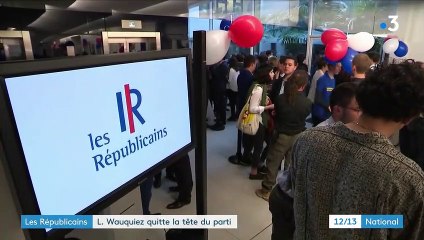 Les Républicains : Laurent Wauquiez quitte la tête du parti