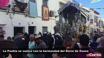 La Puebla se vuelca con la hermandad del Rocío de Osuna