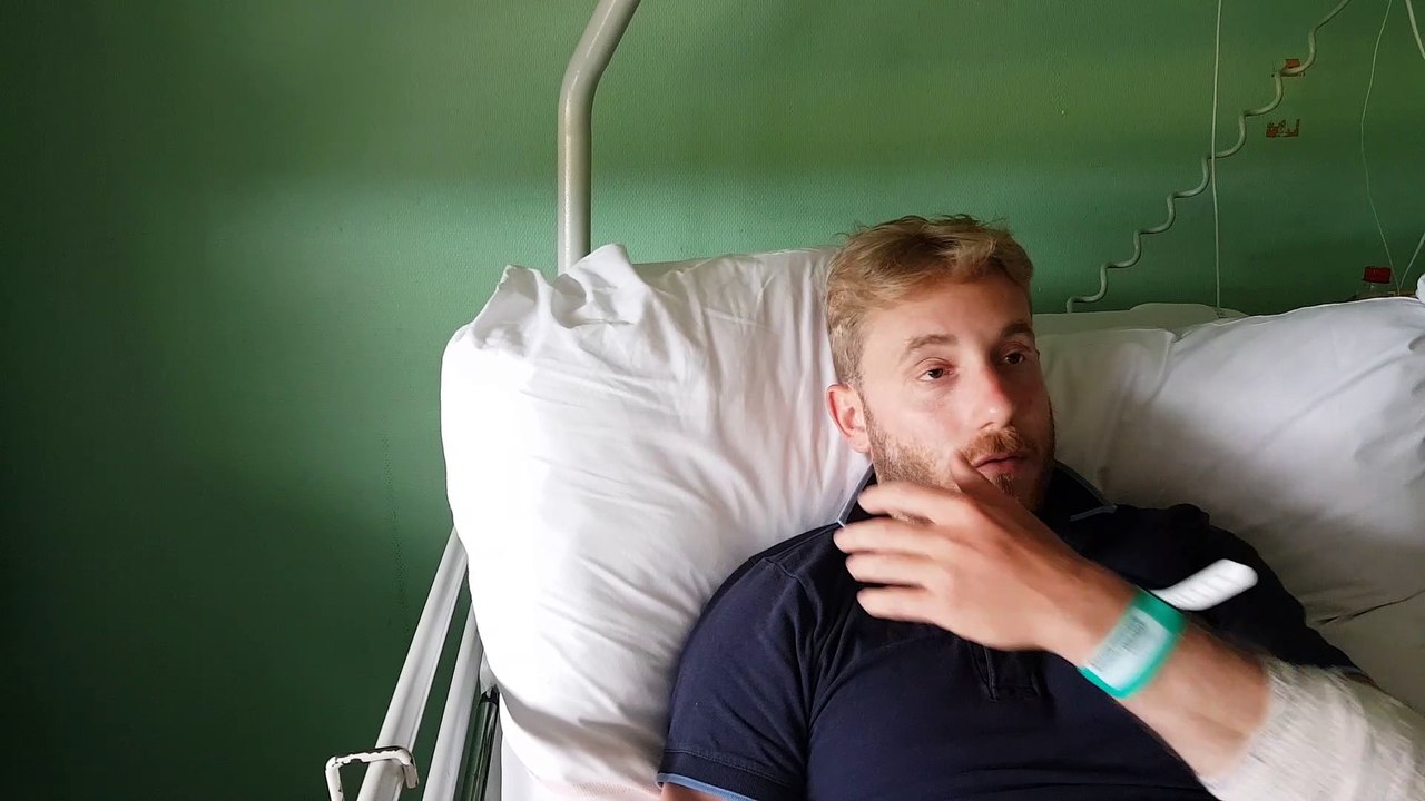 Besançon : Julien Humbert, livreur à vélo, se confie après son accident du week-end