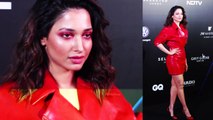 Tamannaah Bhatia Looks fabulous in jacket style dress at GQ Best Dressed 2019 | Boldsky