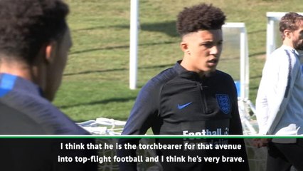 Sancho 'torchbearer' for English youngers - Wright