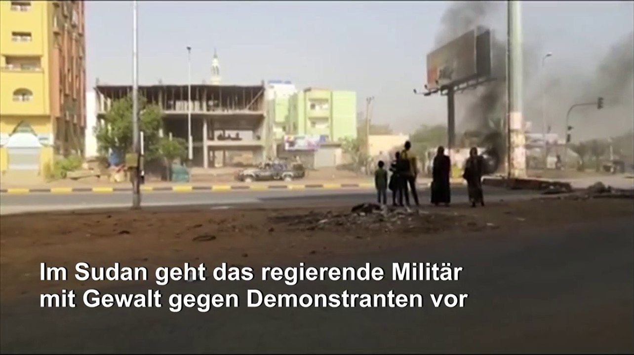 Sudan: Armee geht mit Gewalt gegen Demonstranten vor