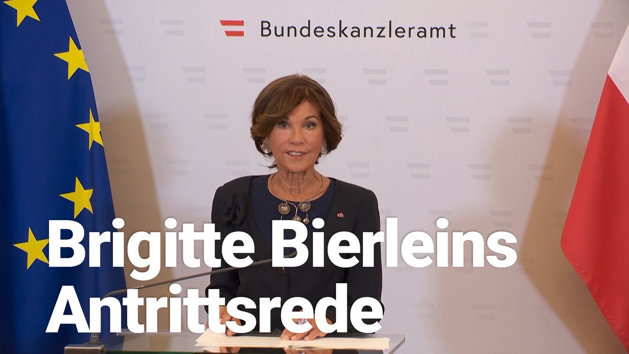 Brigitte Bierleins Antrittsrede: Agenden des Landes 'in besten Händen'
