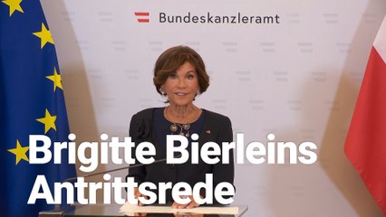 Brigitte Bierleins Antrittsrede: Agenden des Landes "in besten Händen"