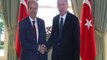 Cumhurbaşkanı Erdoğan, KKTC Başbakanı Tatar'ı kabul ediyor