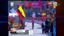 Mandatarios observaron la competencia del Giro de Italia