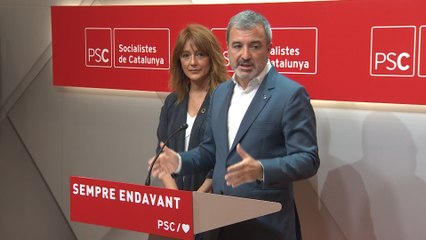 Collboni garantiza que sólo negociará con Colau