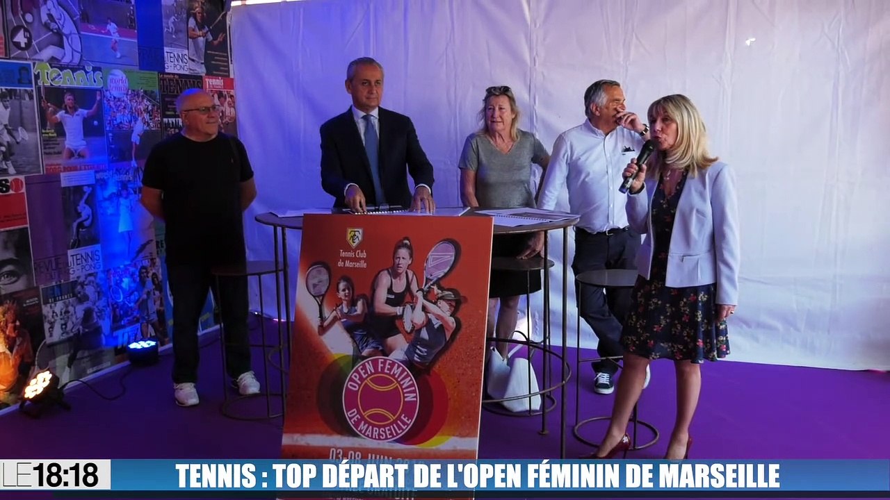 Tennis : top départ de l'open féminin de Marseille