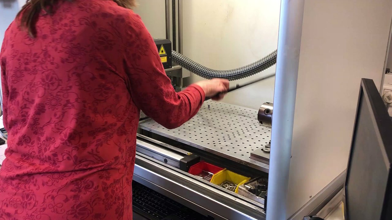 Laserbeschriftung von Kunststoff Rahmen