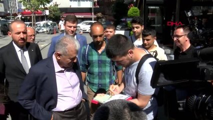 İSTANBUL-YILDIRIM'DAN KÜÇÜKÇEKMECE'DE ESNAF ZİYARETİ