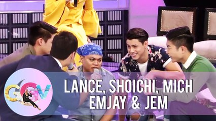 Lance, Shoichi, Mich, Jem, and Emjay show off their acting skills | GGV