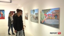 40 studentë të Arteve ekspozojnë në FAP, Edmond Gjikopulli: Në tablo mbizotërojnë preokupimet