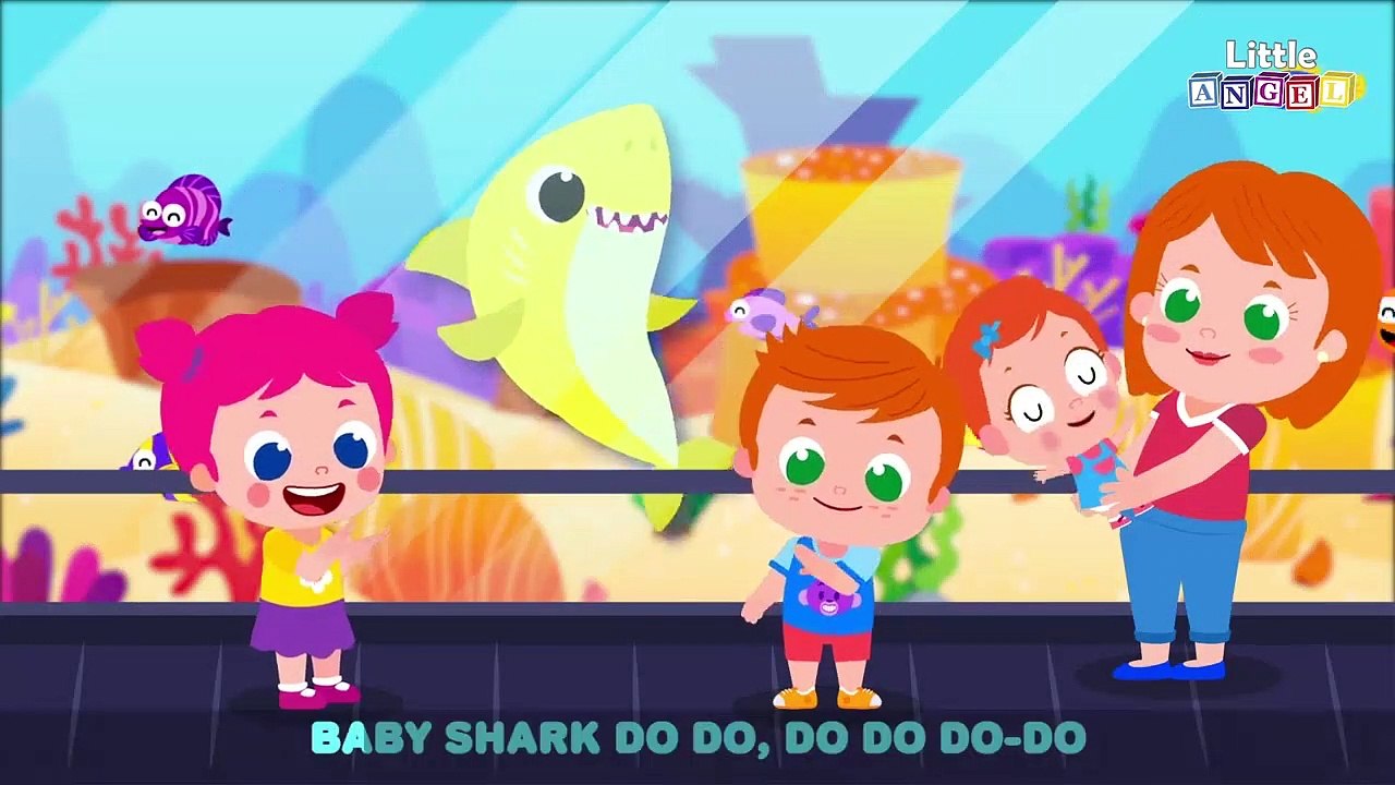 Baby Shark Does the Shark Dance | Kids Songs and Nursery Rhymes by Little Angel