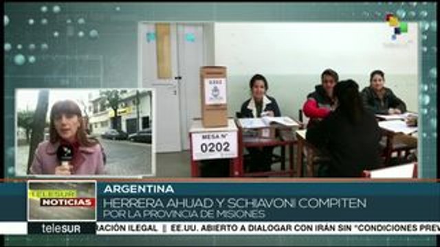 Participan argentinos en elecciones regionales y locales