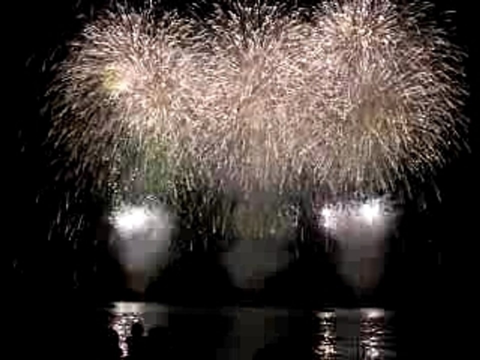 Lac de Lugano Fête National Suisse 1er Aout 2007