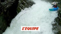 Une descente de rapides par Nouria Newman, vu par un drone - Adrénaline - Kayak extrême