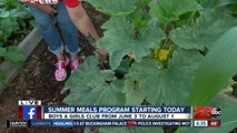 Summer Meals Program at Boys & Girls Club Kern County