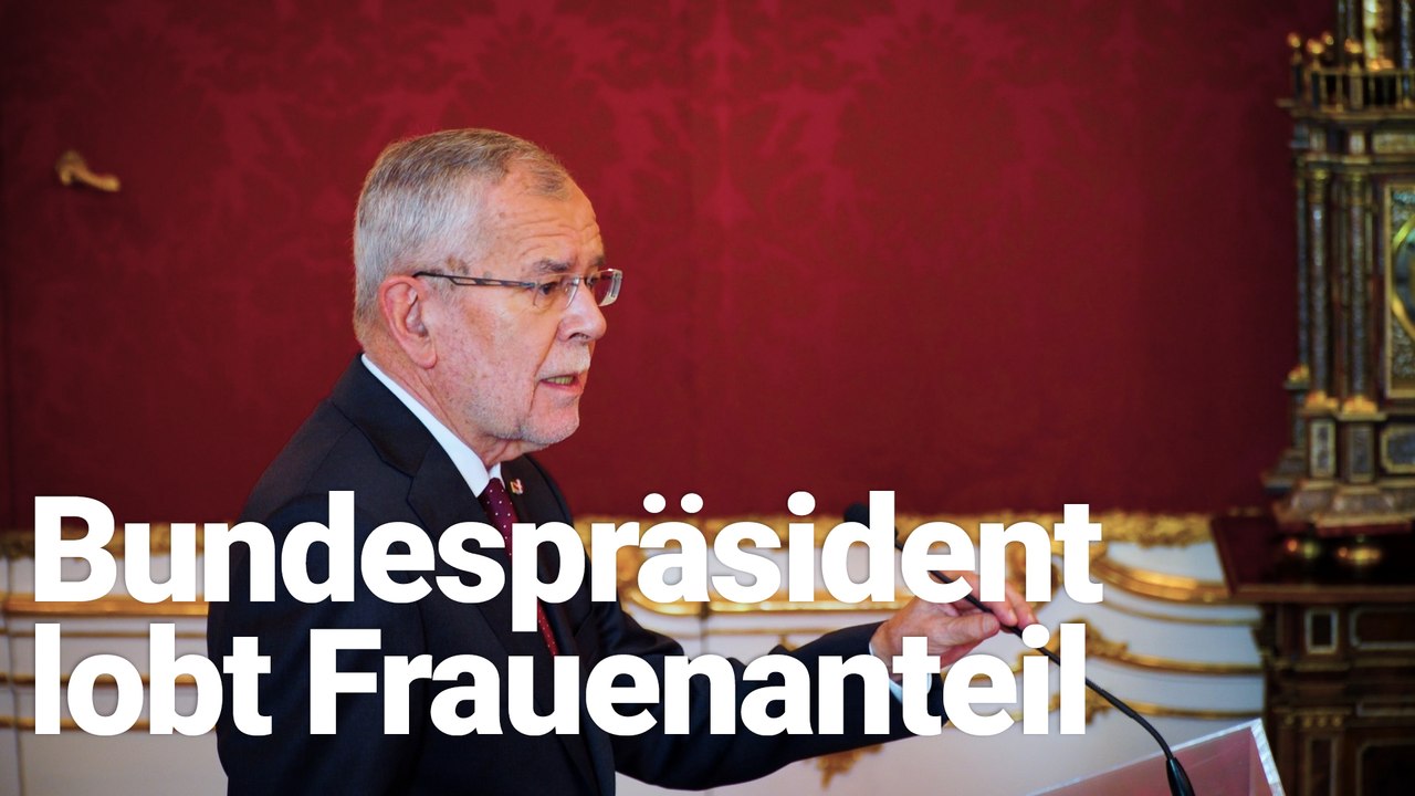VdB zu Frauenanteil: 'Niemand kann mehr sagen, es geht nicht'