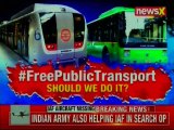 AAP government proposed free bus, metro travel for Delhi women passengers; Delhi CM Arvind Kejriwal