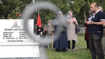 Şehitliklerde hüzünlü bayram arifesi –