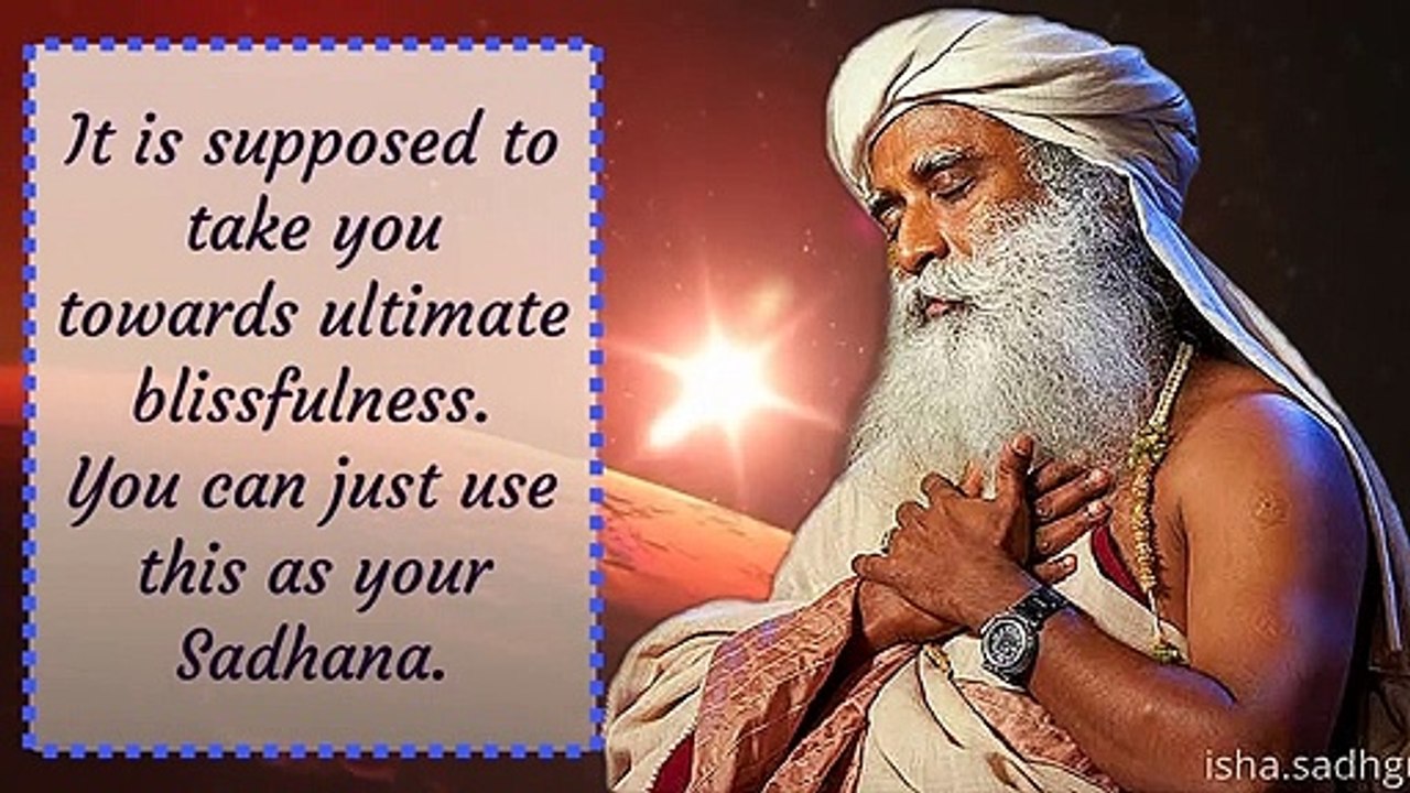If You Can Chant This For 24 hrs, That's Your Sadhana - Sadhguru about Brahmananda Swaroopa