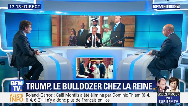 Donald Trump et son épouse reçus par la reine Elizabeth II (1/2)
