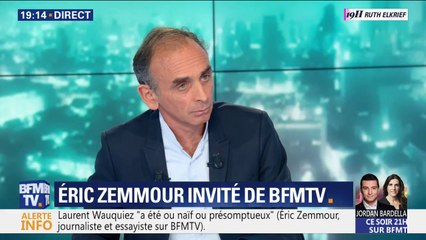 Eric Zemmour: "Il faut une union des droites"