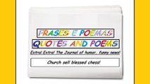 Funny news: Church sell blessed chess! [Quotes and Poems]