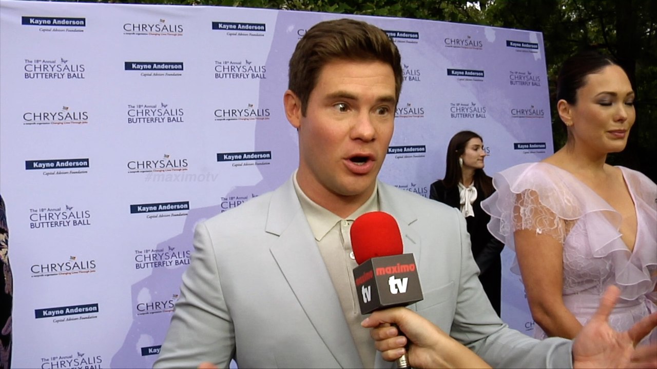 Adam DeVine Interview 18th Annual Chrysalis Butterfly Ball Red Carpet