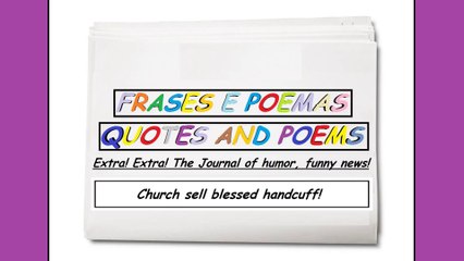 Funny news: Church sell blessed handcuff! [Quotes and Poems]