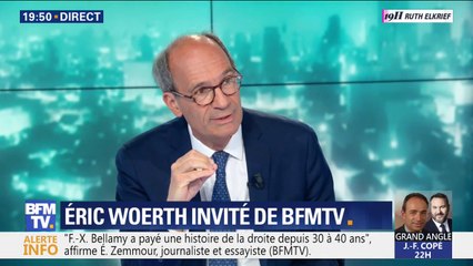 Élection du président des Républicains: pour Eric Woerth, il ne faut pas "rajouter de la discorde à nos 8%"
