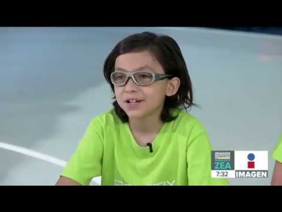 Entrevista con los niños participantes del World Adolescent Robot Contest en China