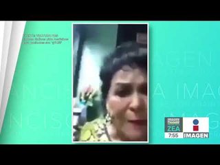 Carmen Salinas pide abastecer medicamentos para el VHS | Noticias con Francisco Zea