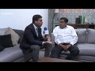 Miguel Barbosa, virtual ganador de las elecciones en Puebla, en entrevista con Mariano Riva Palacio