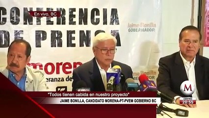 Jaime Bonilla se declara ganador en Baja California