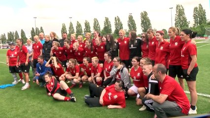 The Women's Homeless Football World Cup Training!