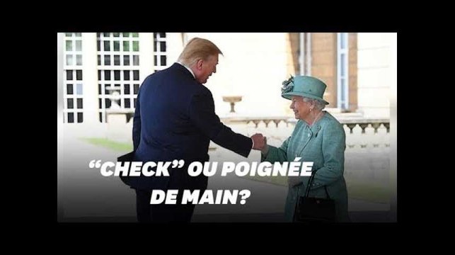 Donald Trump a-t-il fait un check à la Reine Elizabeth II?